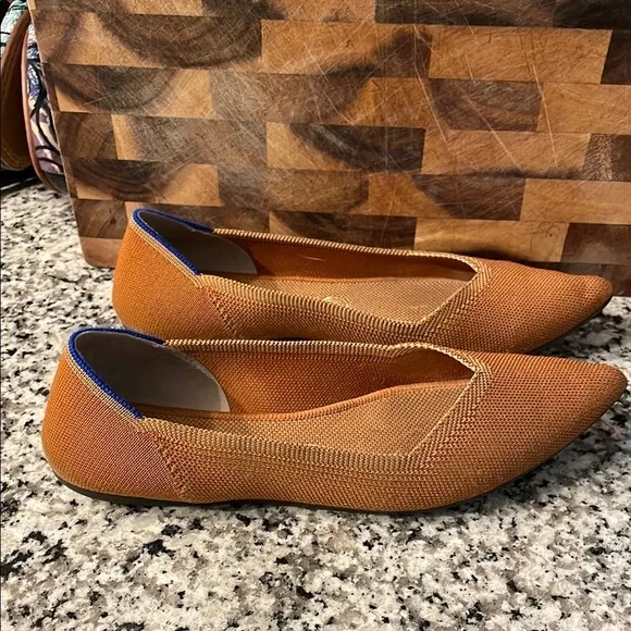 Rothy's Amber Textile Slip On Ballet The Flat Travel Flats Women’s Size 9.5W